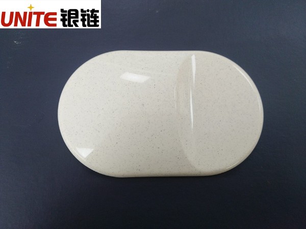 銀鏈麥稈白色ABS免噴涂合金材料美學(xué)塑料