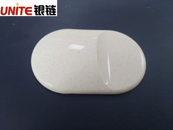 銀鏈麥稈白色ABS免噴涂合金材料美學(xué)塑料