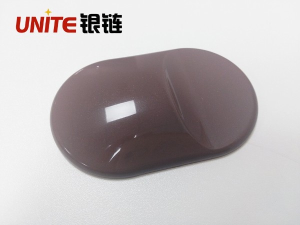 銀鏈桃木棕色改性PP免噴涂材料美學(xué)塑料